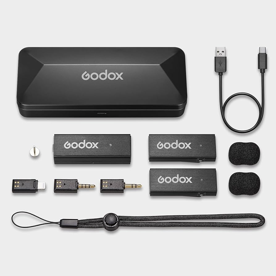 Amazon | Godox MoveLink mini LT ワイヤレスマイク ピンマイク 送信機